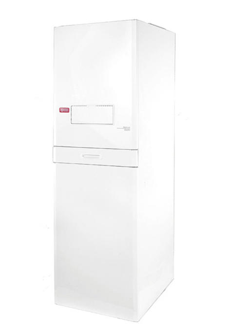 DHW-teaser central heating unit