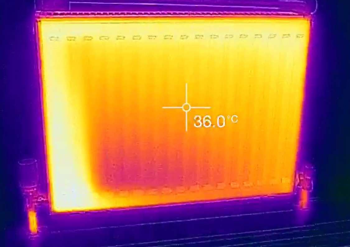 after thermal camera