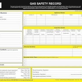 Gas Safety Record
